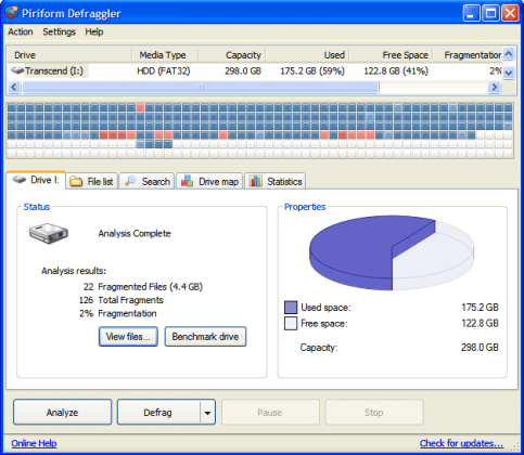 freeware disk defrag